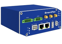 Modular LTE Router with SmartWorx Hub (2xETH, USB, 2xI/O, SD, 232, 485,2xSIM, PoE PD, SL)